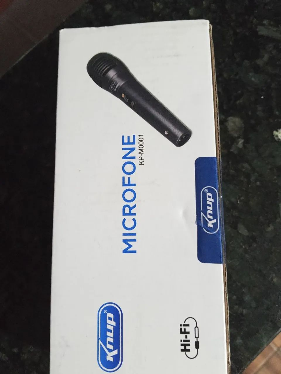 Microfone KnuP KP-M0001