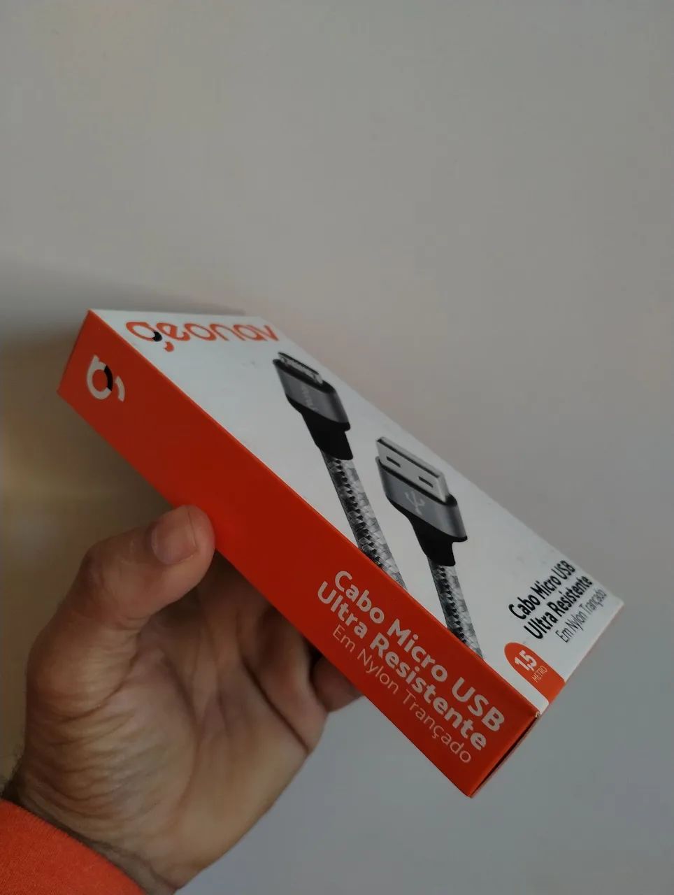 Cabo Micro USB Ultra Resistente Geonav 1,5m - Foto 3