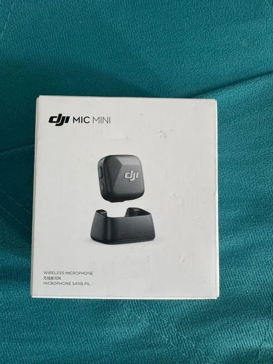 Microfone Sem Fio DJI Mic Mini - Novo - Todas versões - Microfones