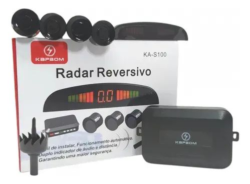 CARRO Sensor de Estacionamento para Carro KAPBOM KA-S100 sensor de ré - Foto 3