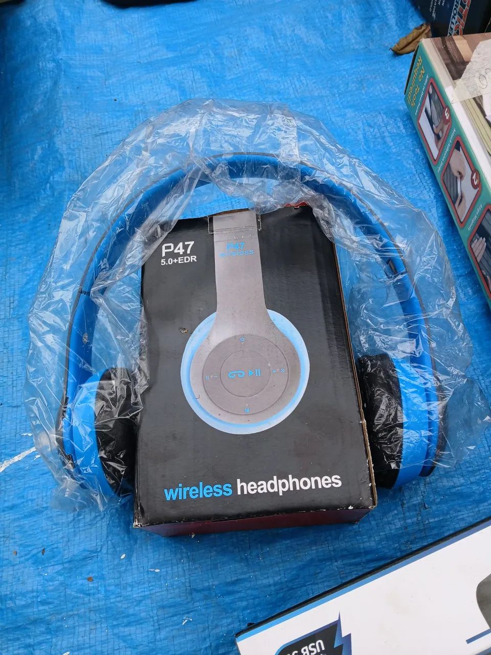 Fone de Ouvido Bluetooth P47 Wireless - Foto 2