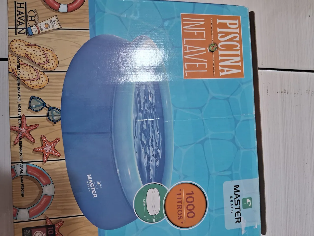 Piscina Inflável Master Beach 1000 Litros