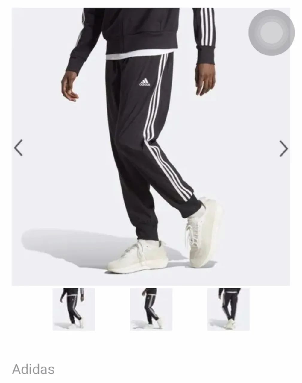 Calça Adidas 3 listras - Conforto e Estilo
