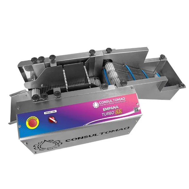 Máquina para empanar salgados - Consultomaq
