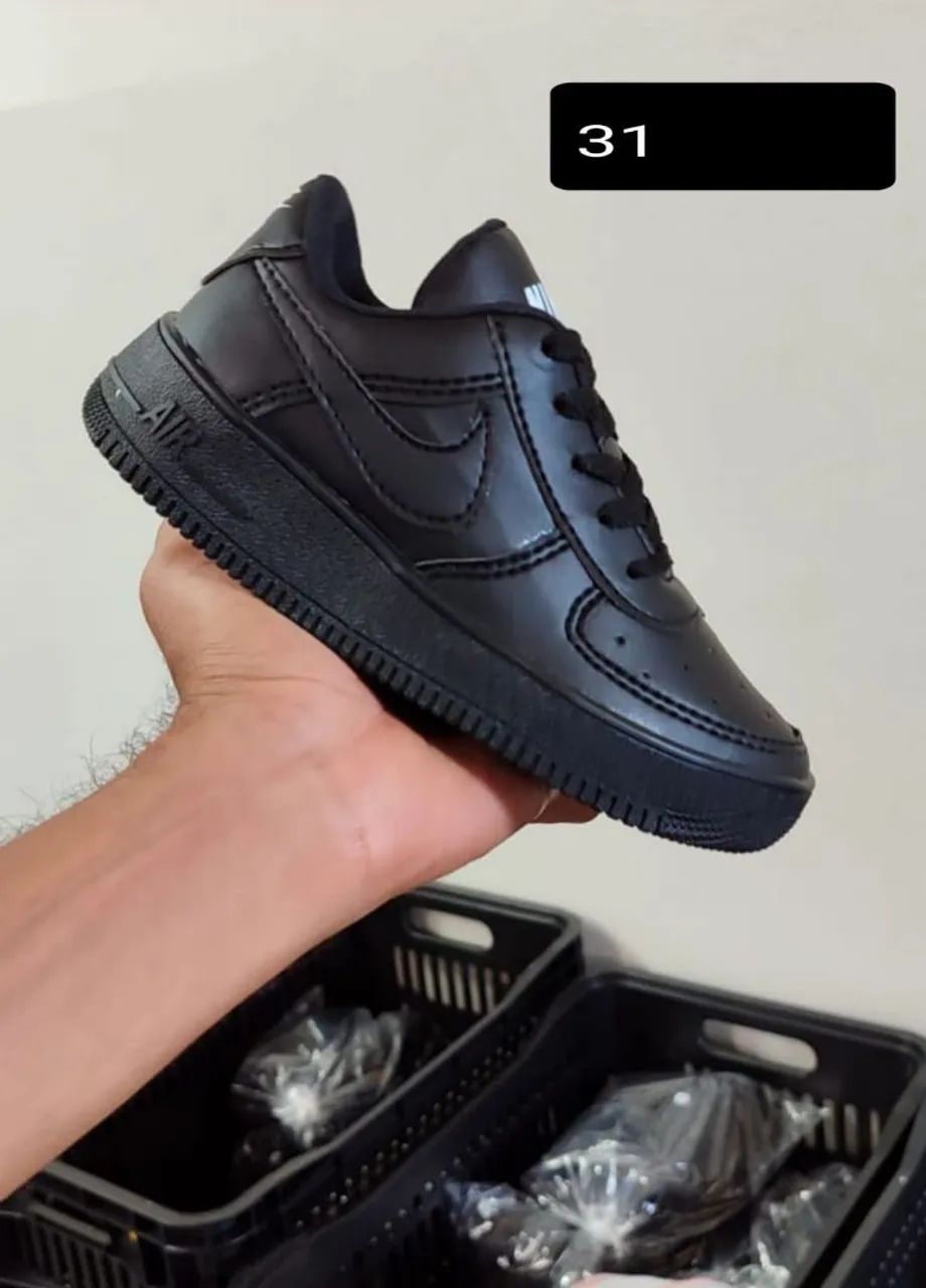 Tênis Nike Air Force 1 Branco - Numeração 26 ao 33 - Foto 5