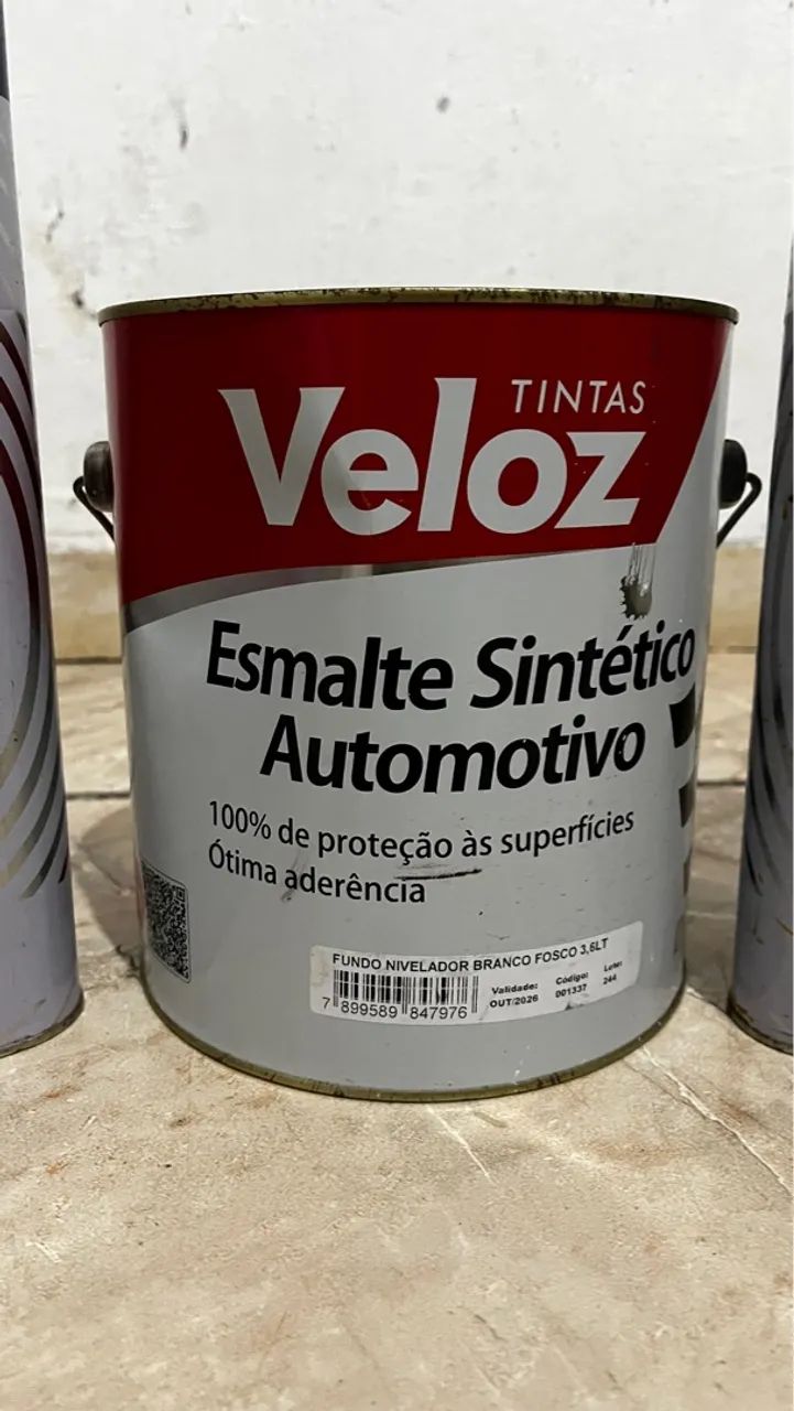 Kit de Tinta Veloz - Esmalte Sintético Automotivo + 10L Thinner F15 - Foto 2