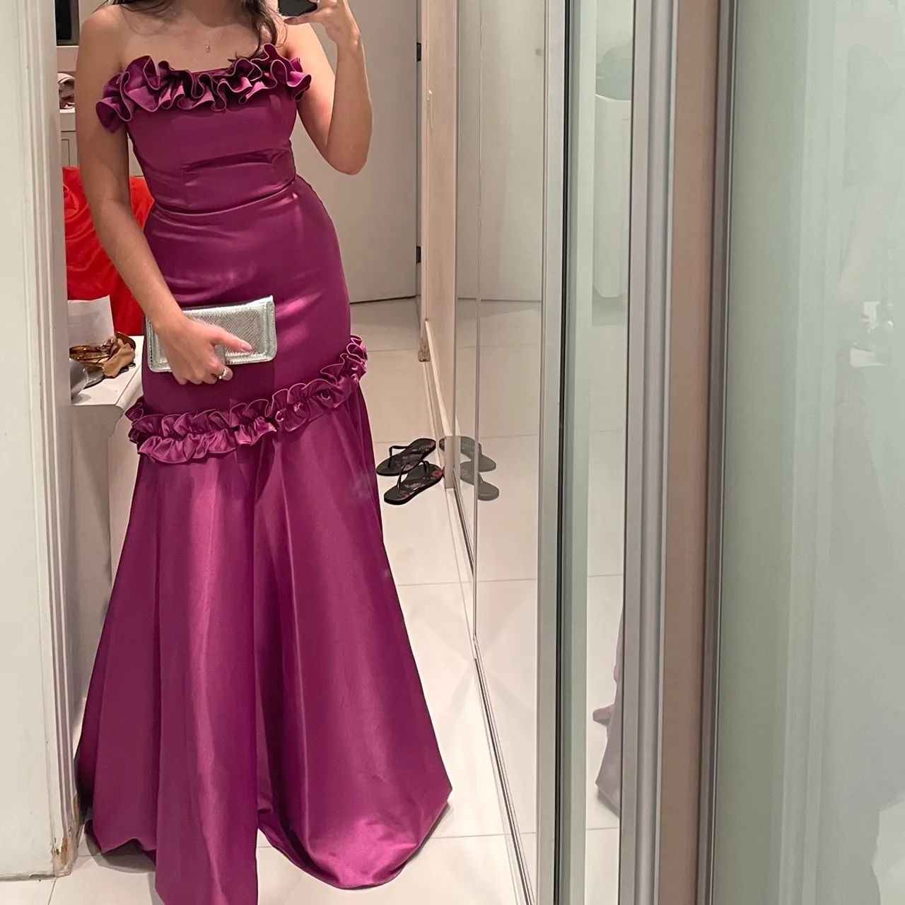 Vestido Longo Olx Vestidos De Festa Vestido Longo De Festa Fucsia