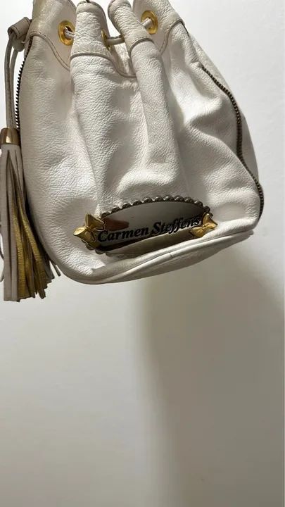 Bolsa Carmen Steffens branca