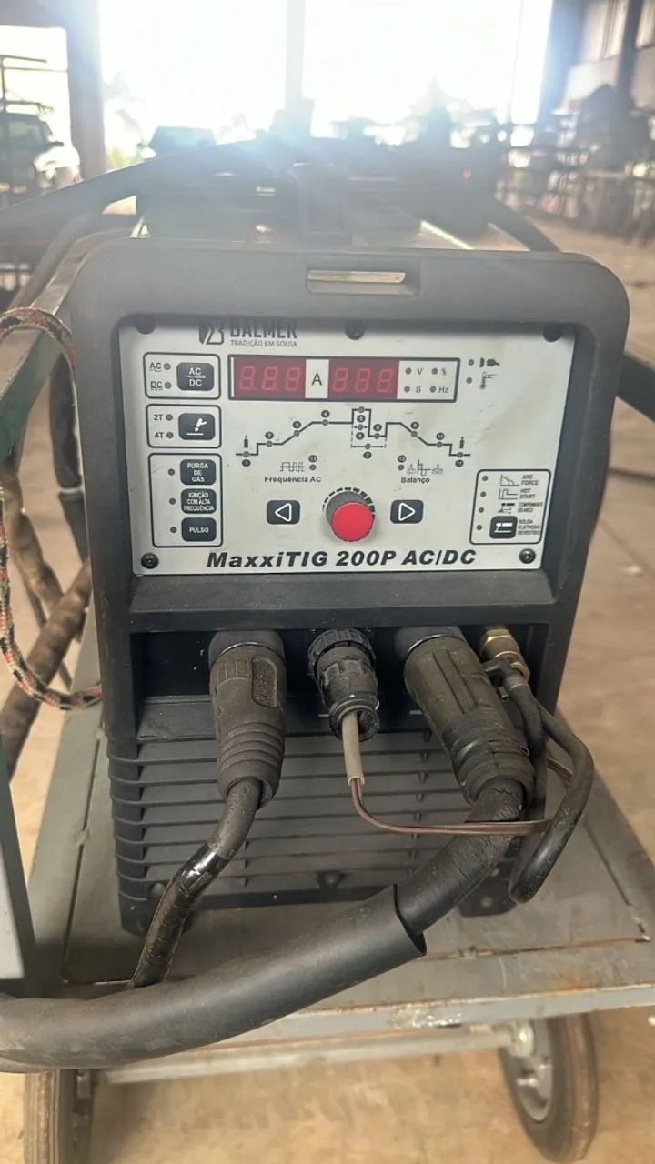 Solda TIG Ballmer Maxxi TIG 200P AC/DC - Foto 2