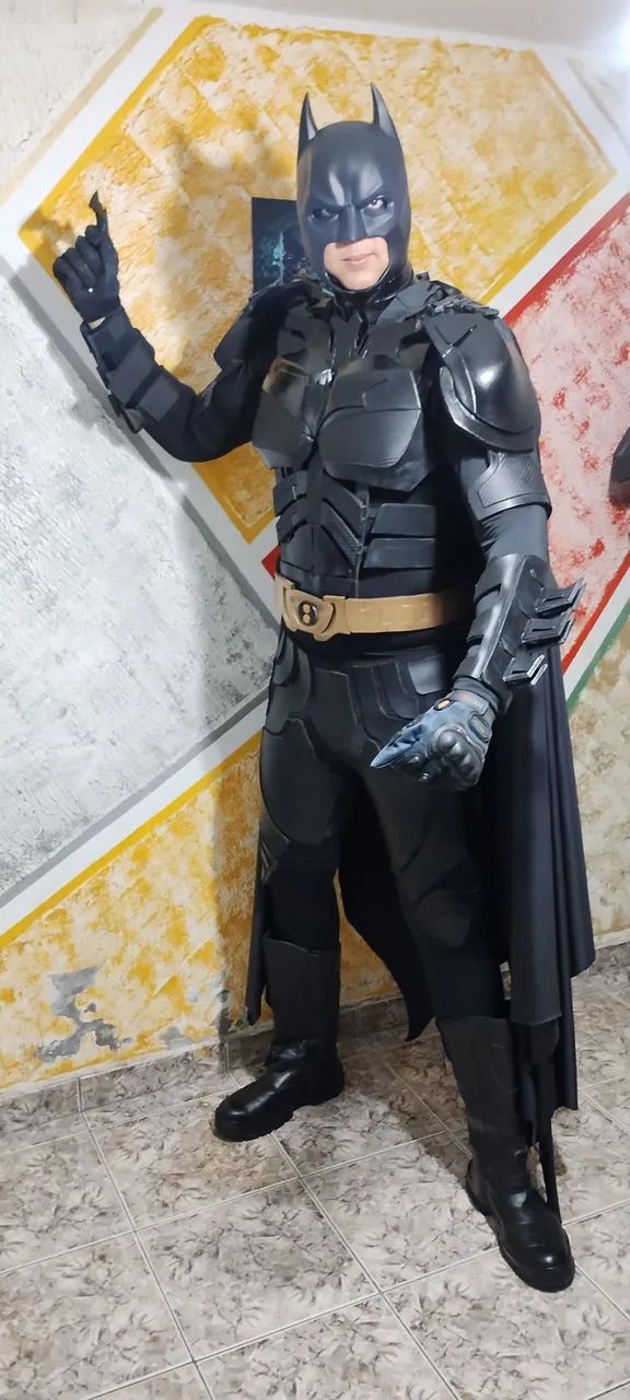 Personagem vivo Batman 