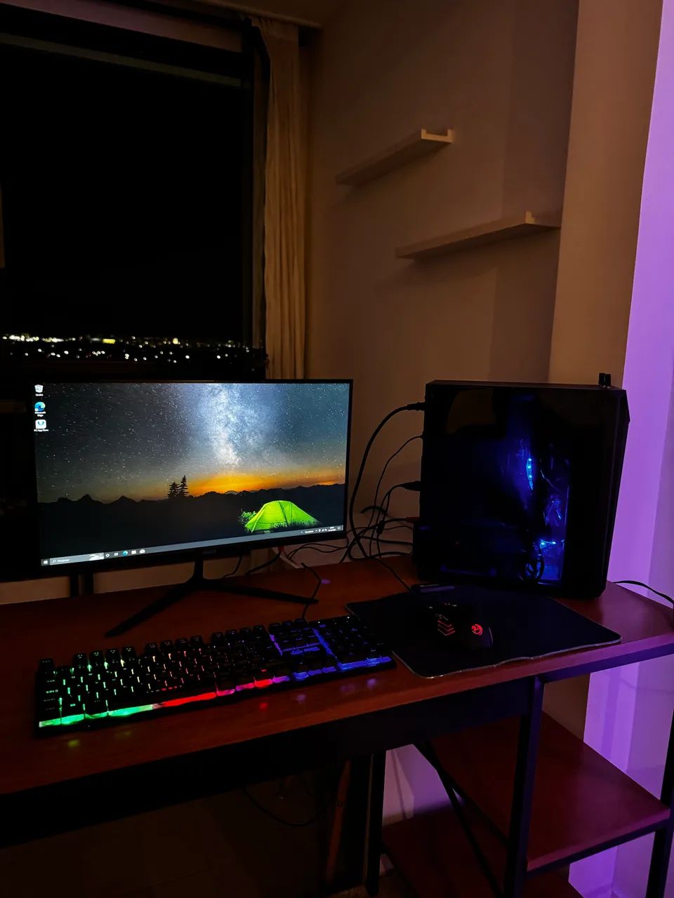 PC Gamer Completo AMD Ryzen 5500 NOVO + Placa de Video - Foto 2