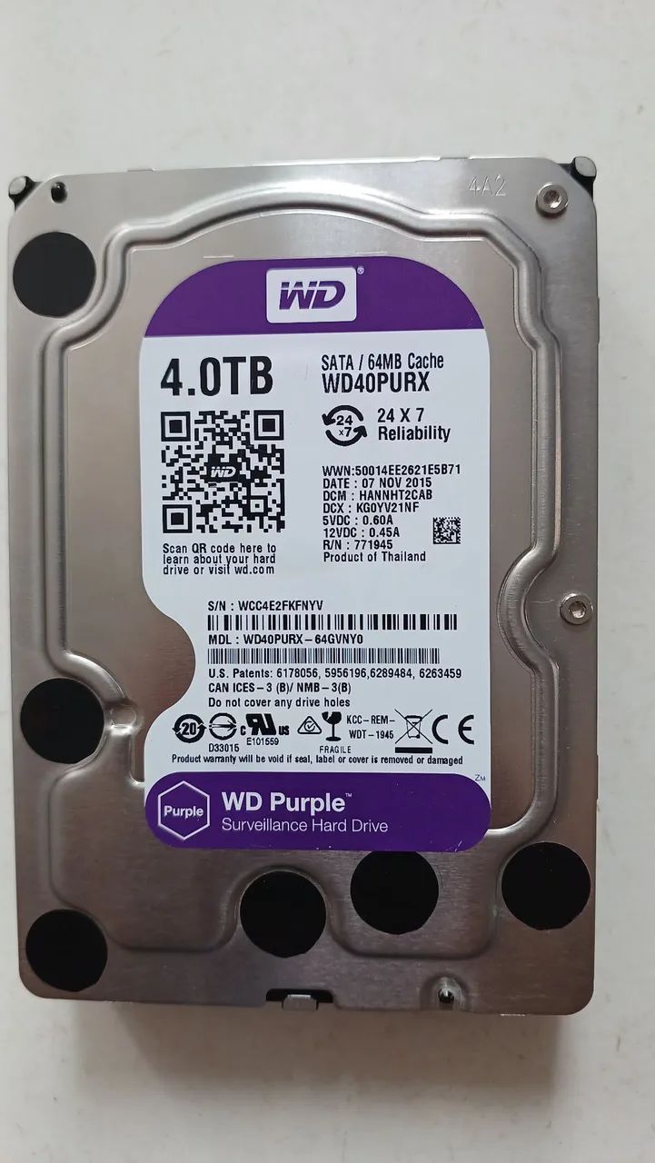 Hd wd Purple 4tb cftv dvr CPU  - Foto 6
