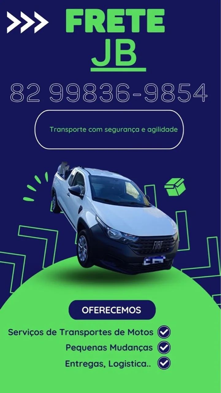 Frete JB - Transporte Seguro e Ágil