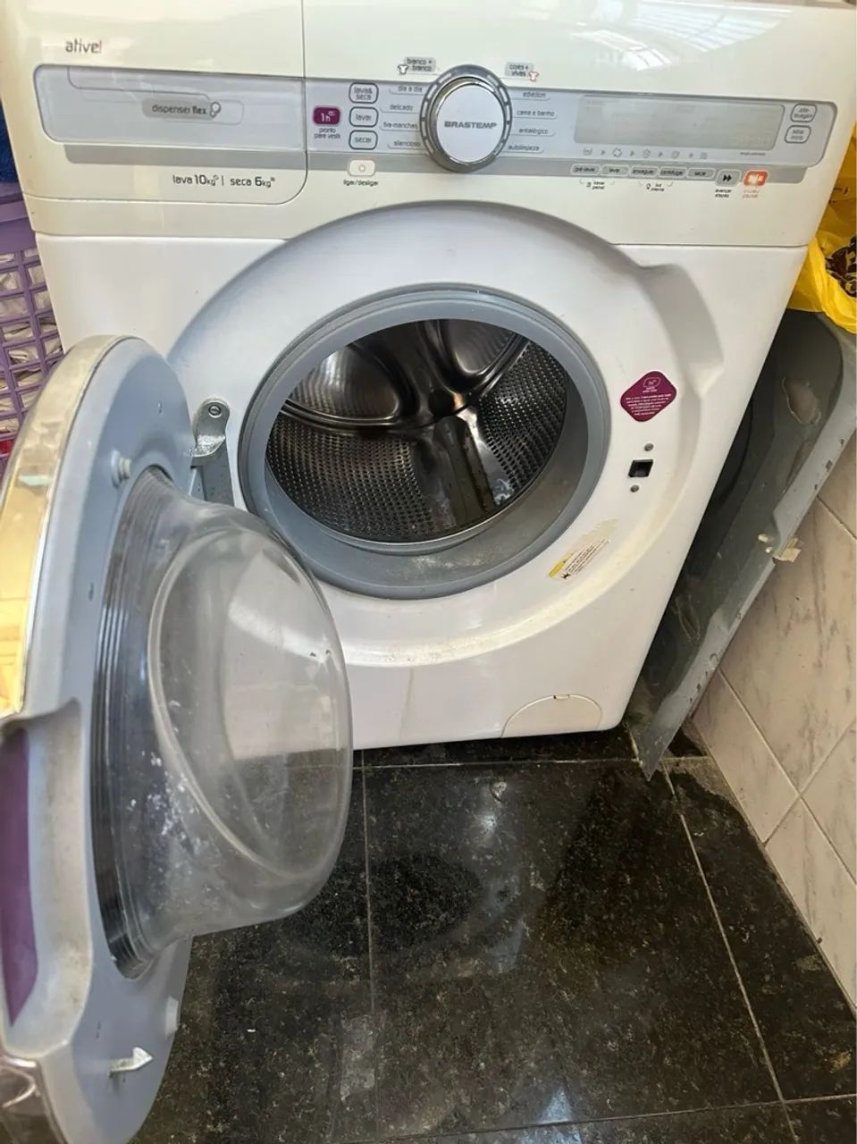 Máquina de Lavar e Secadora Brastemp Ative! 10kg  - Foto 5