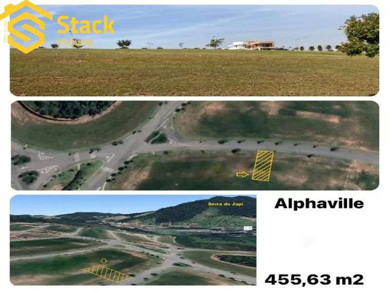 TERRENO A VENDA EM JUNDIAÍ NO CONDOMÍNIO FECHADO DE ALTO PADRÃO RESIDENCIAL ALPHAVILLE.