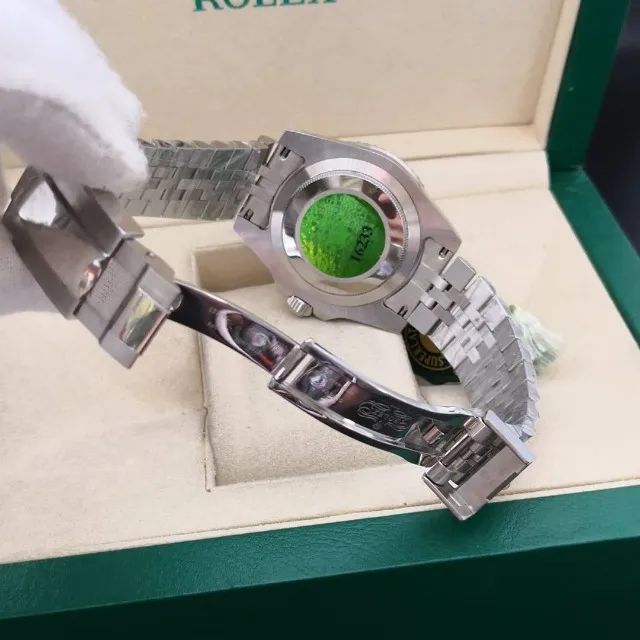 Relógio ROLEX SUBMARINER SMURF - AUTOMÁTICO - JUBILEU - Foto 4