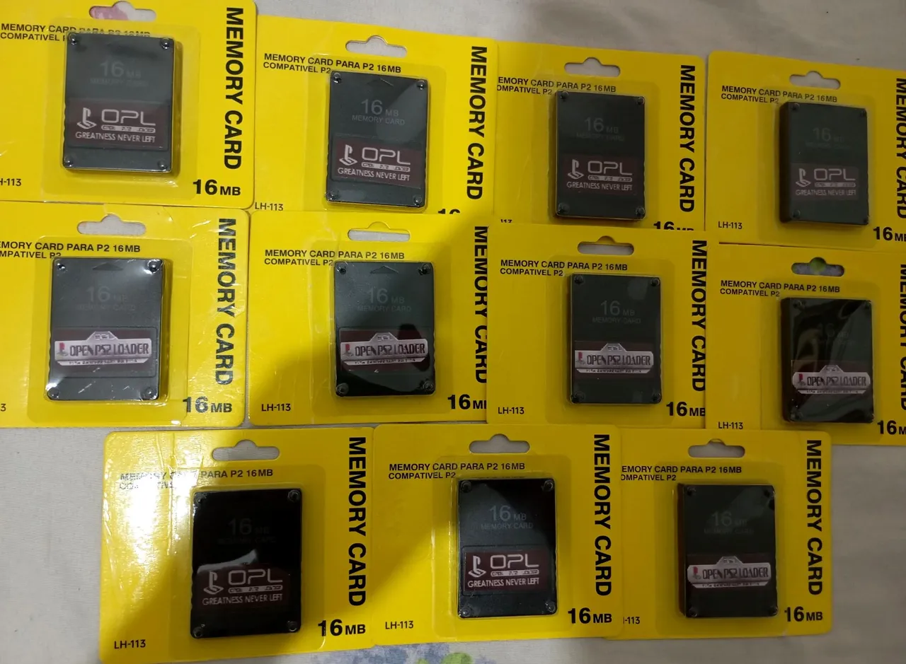 Memory Card 16MB PS2 - novo