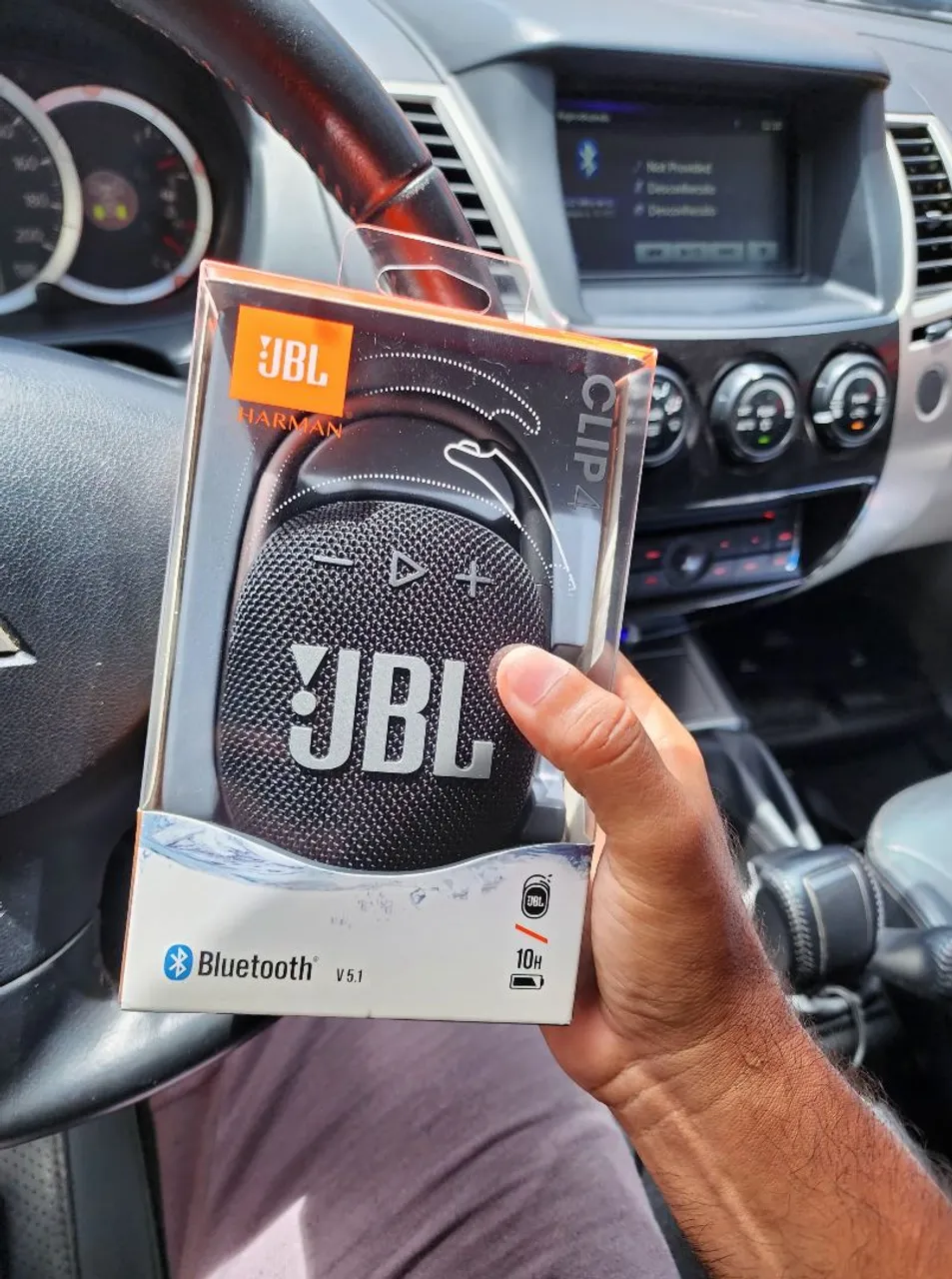 Caixa de Som JBL Clip 4 comprada nos EUA