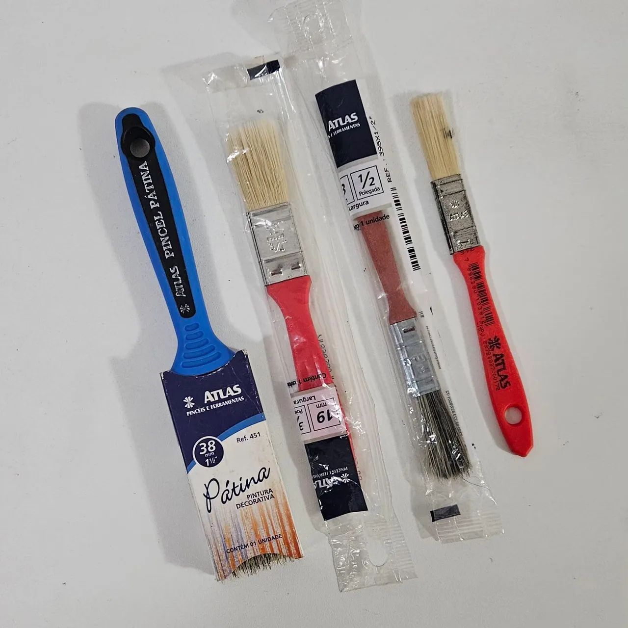 Kit de Pincéis Atlas 4un.