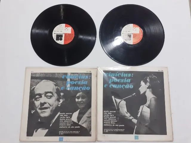 LP´s Vinícius: Poesia e Canção vol. 1 e 2 - 1966 - Foto 3