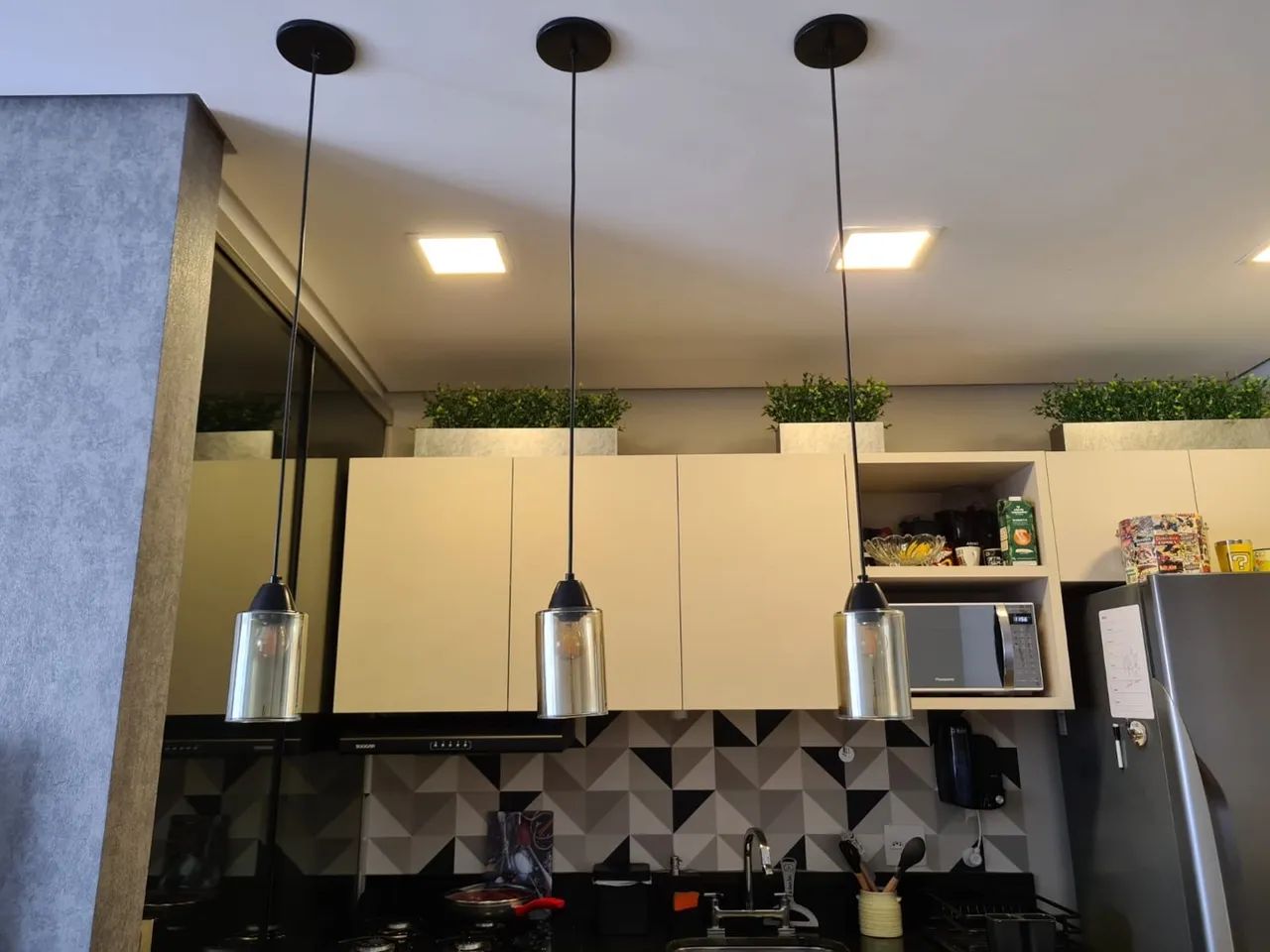 Luminárias Pendentes Modernas com lâmpadas  - Foto 4