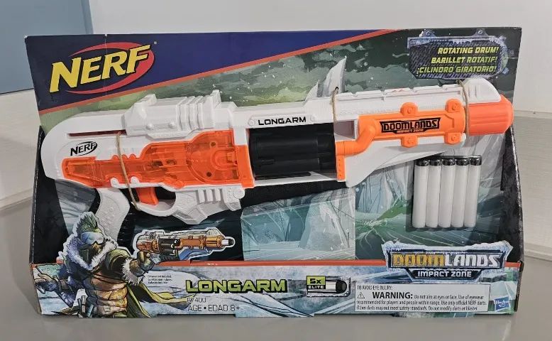 Nerf Lança Dardos Longarm