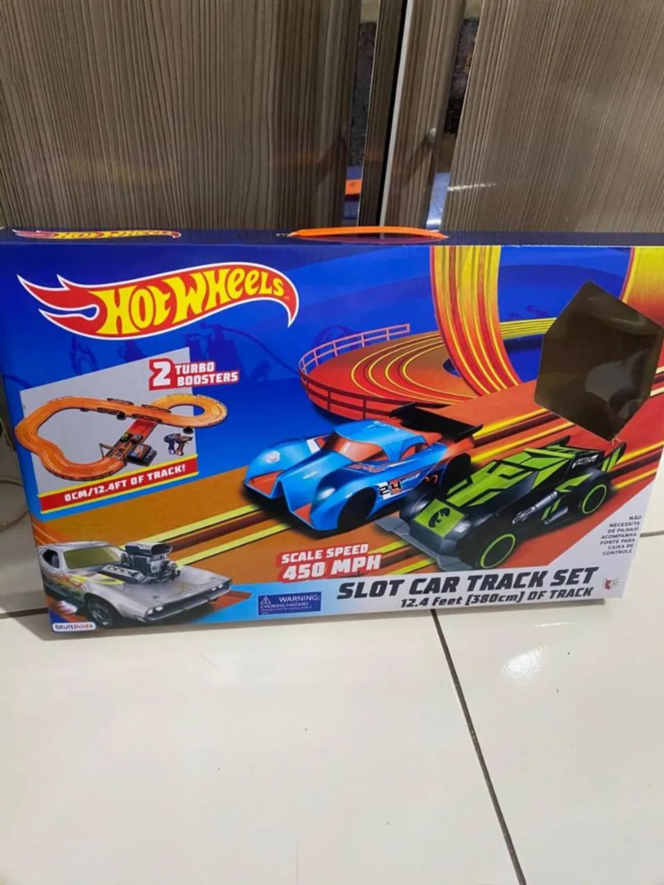 Hot Wheels Slot Car Track Set 450 MPH