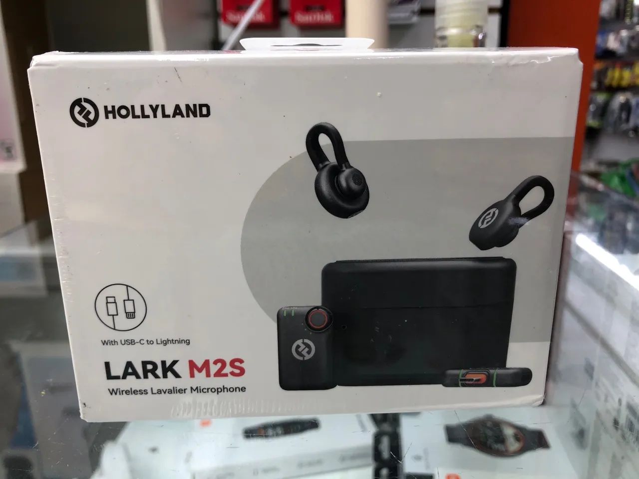 Microfone Hollyland Lark M2S Combo original lacrado - Foto 3