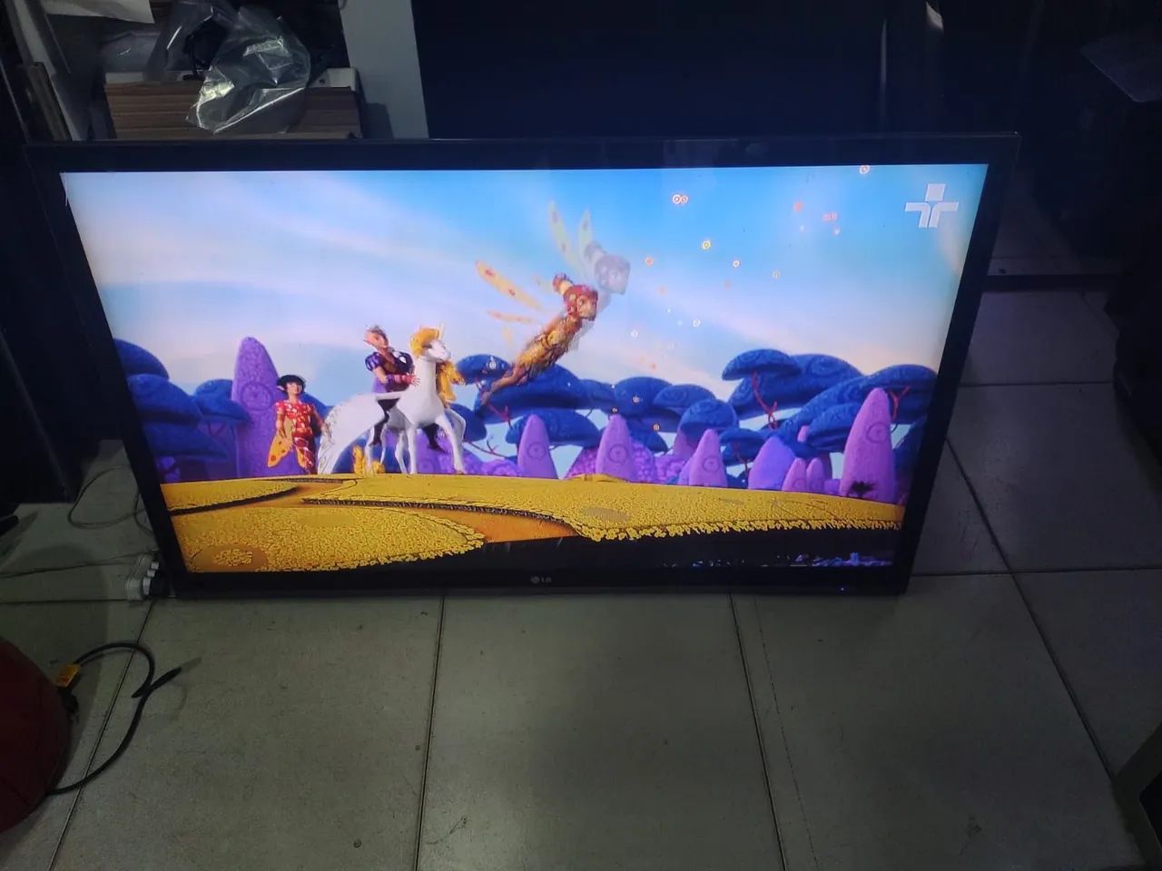 Vendo tv LG 55 polegadas top de linha em estado de nova obs. Não e smartv R$ 1000,00 - Foto 3