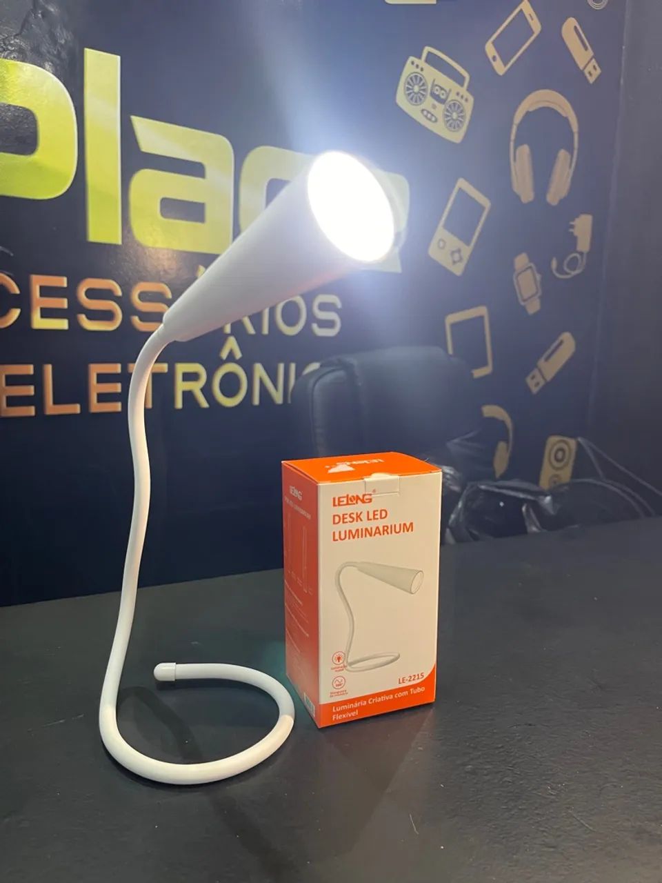 Mini Luminária de Mesa LE-2215 - Lelong - Foto 2