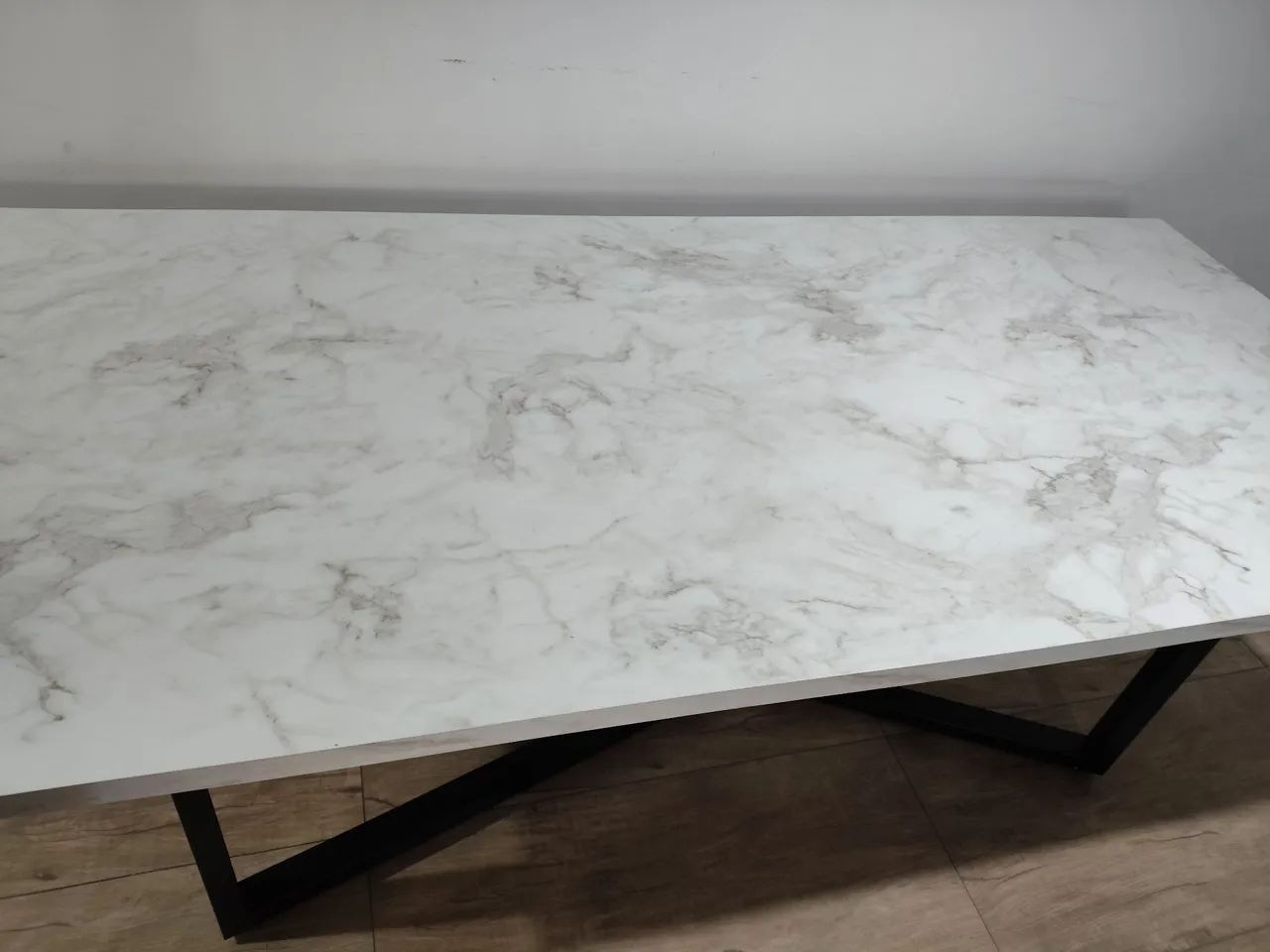 Mesa MDF com base em Ferro galvanizado. - Foto 3