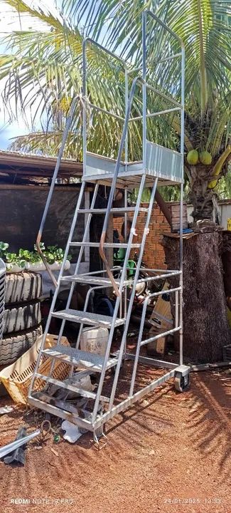 Escada de Alumínio para Agro e Indústria