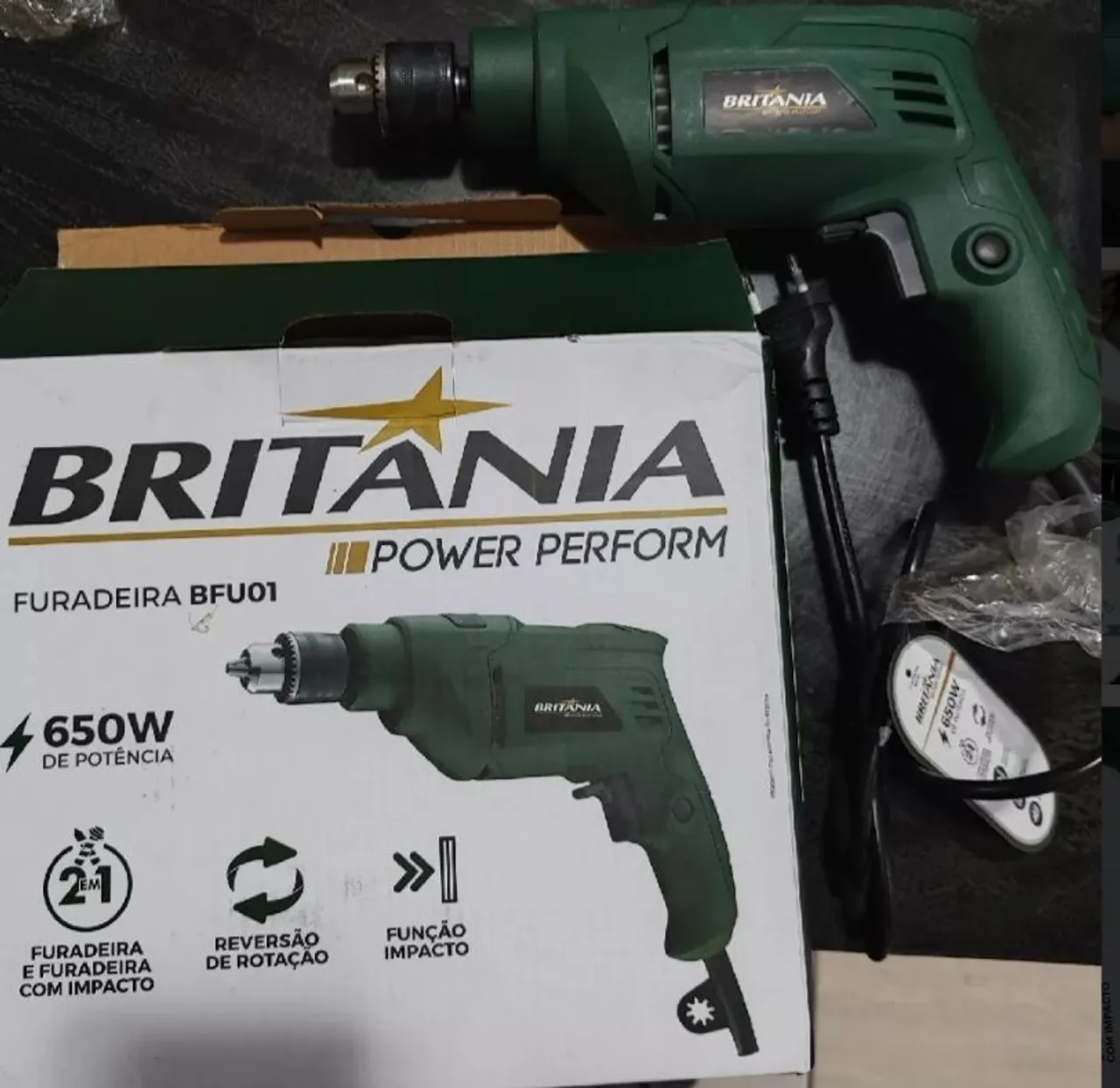 Furadeira Britânia 