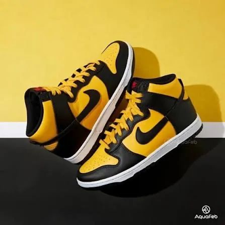 Tênis Nike Dunk High "Reverse Goldenrod - Bruce Lee" Sneakers