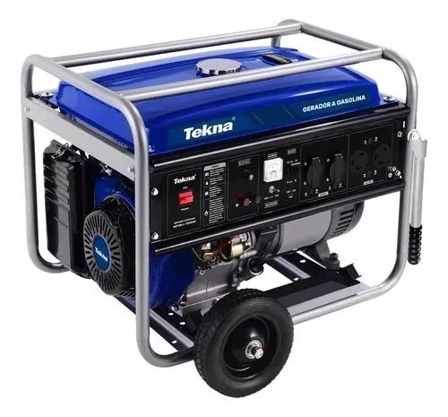 GERADOR A GASOLINA 6000W  4T 127/220V  6KVA TEKNA