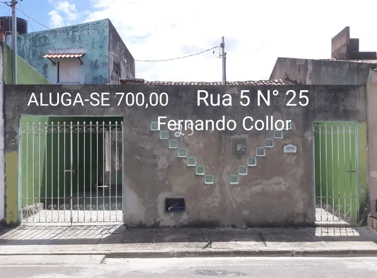 Aluguel de casa no Fernando Collor