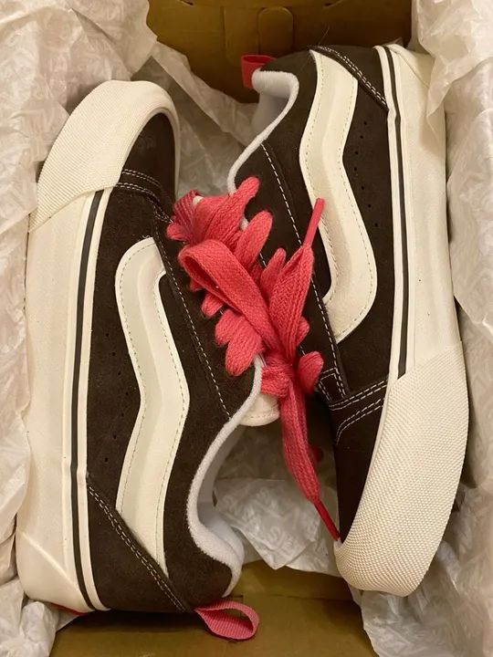 Vans Knu marrom 34 ao 39