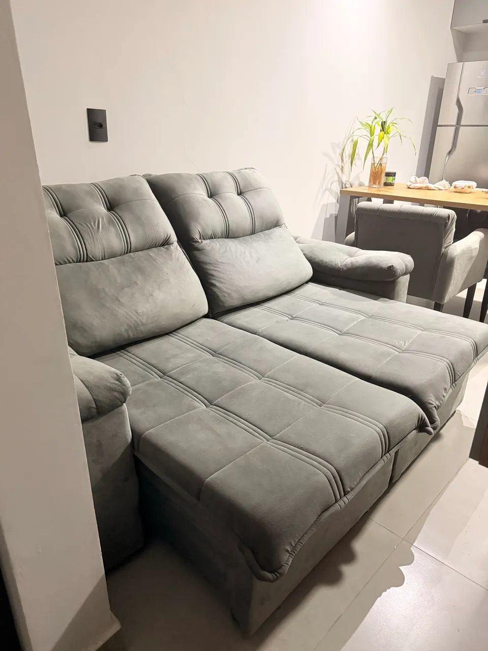 Sofá retrátil reclinável 64288688489729124