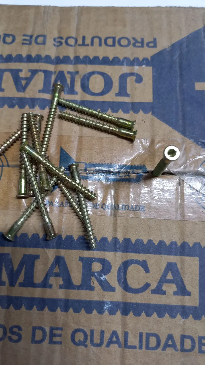 2000 parafusos estrutural para MDF