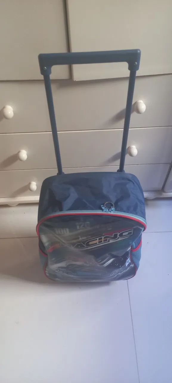 Mochila Infantil de Rodinhas Racing novo de carrinho - Foto 3