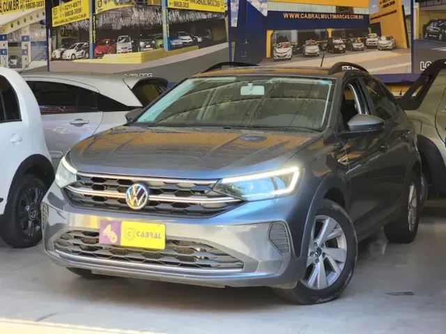 Volkswagen Nivus Comfortline 1.0 200 TSI Flex Aut. - Cinza - 2024
