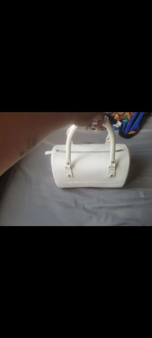 Bolsa de mão branca