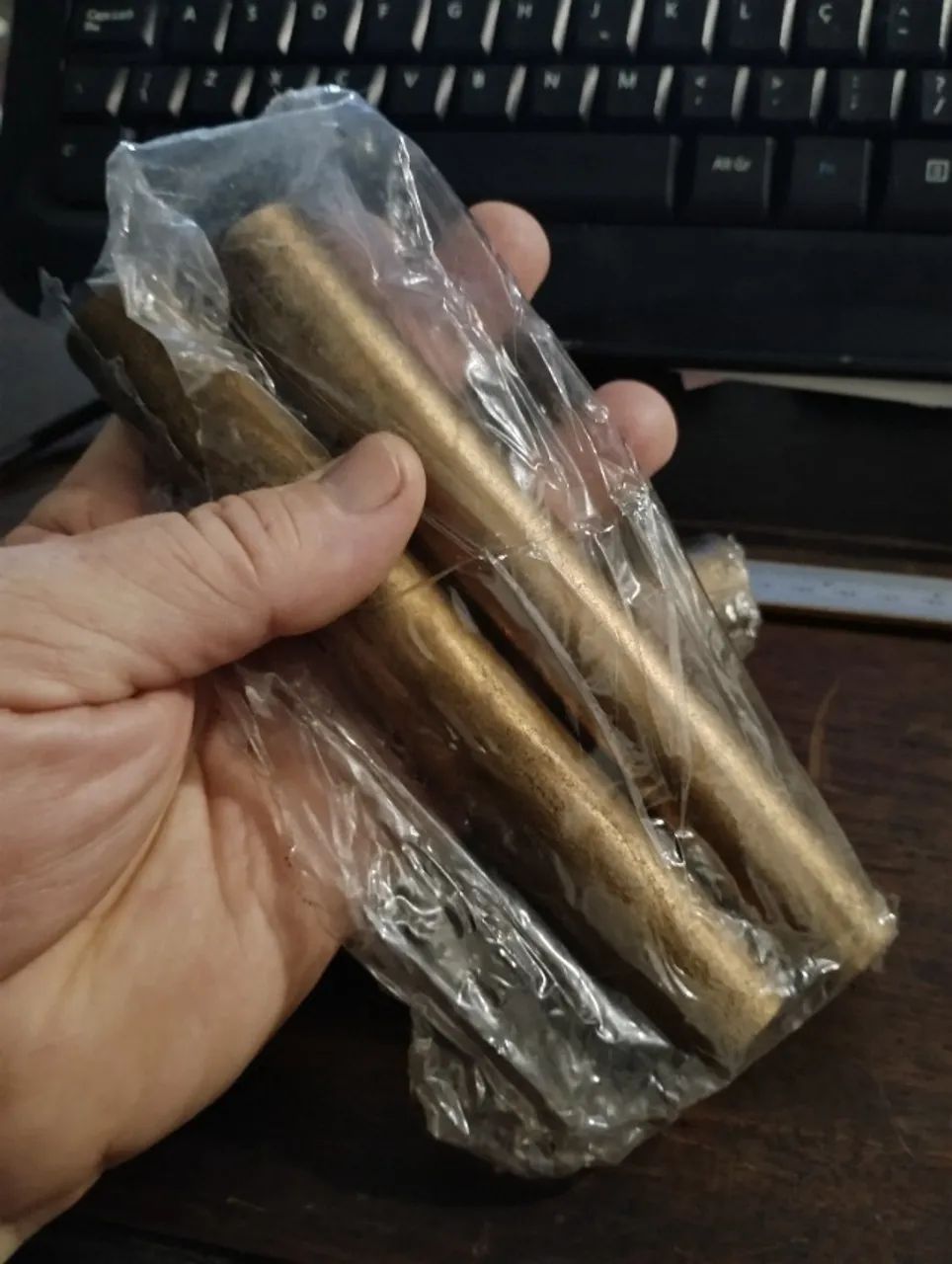 Tarugo bronze grafitado - Foto 3