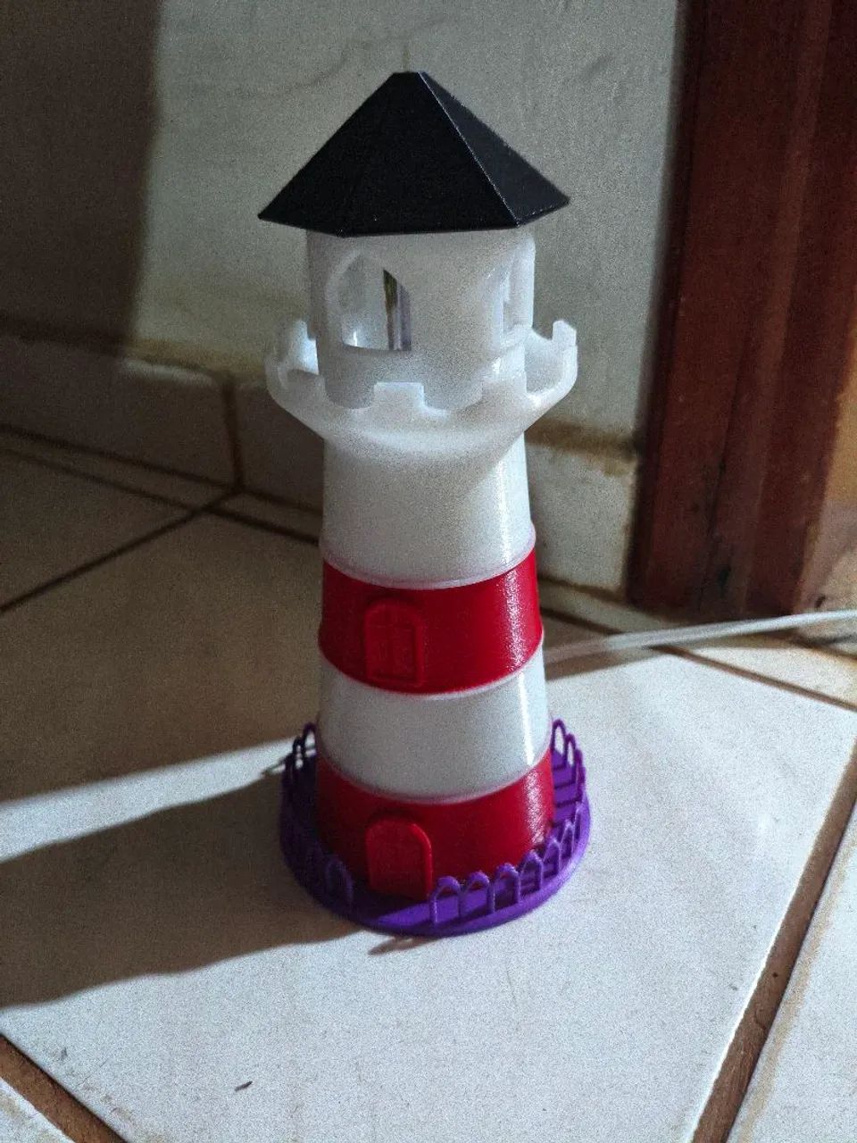 Luminária farol forte 