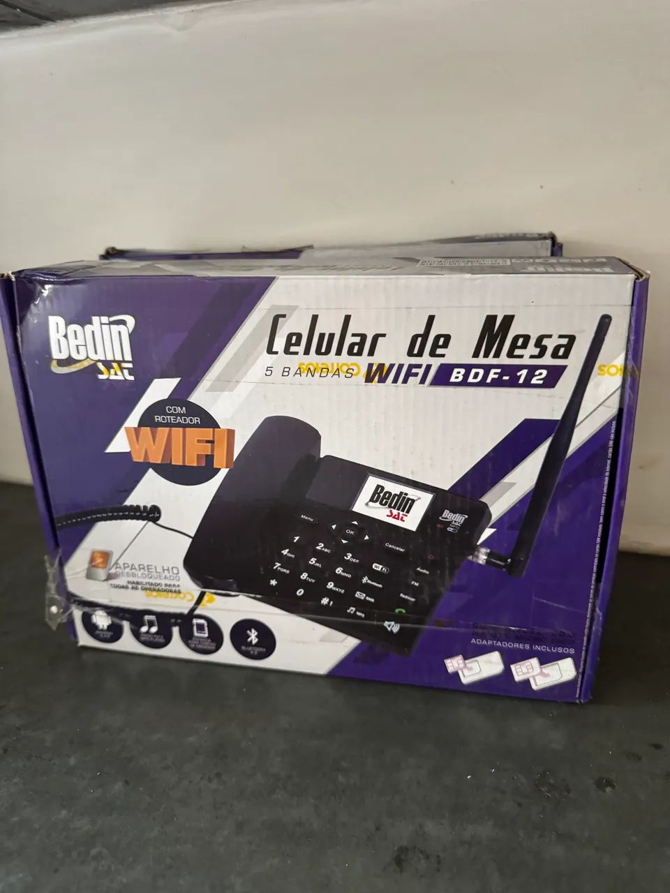 Celular de mesa 5 bandas Wi fi 