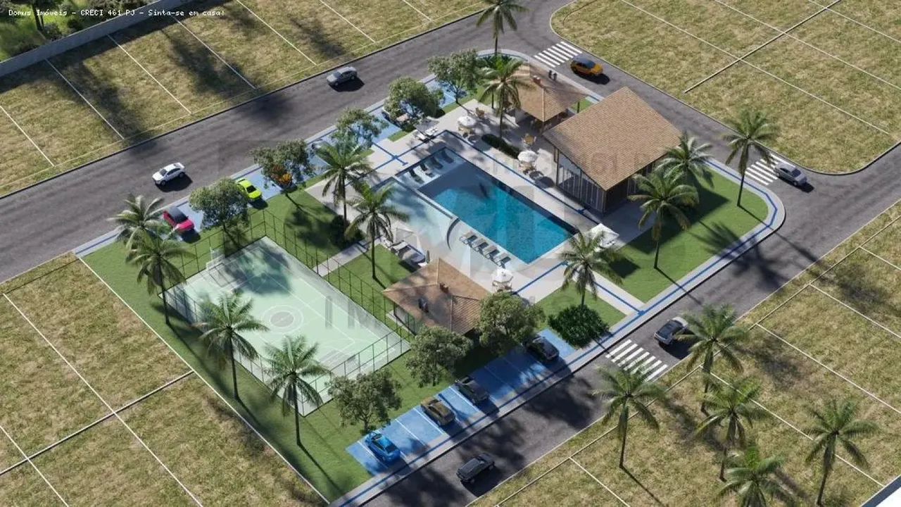 Terreno no Condomínio Malibu Beach Residence com 200m² e Área de Lazer Completa