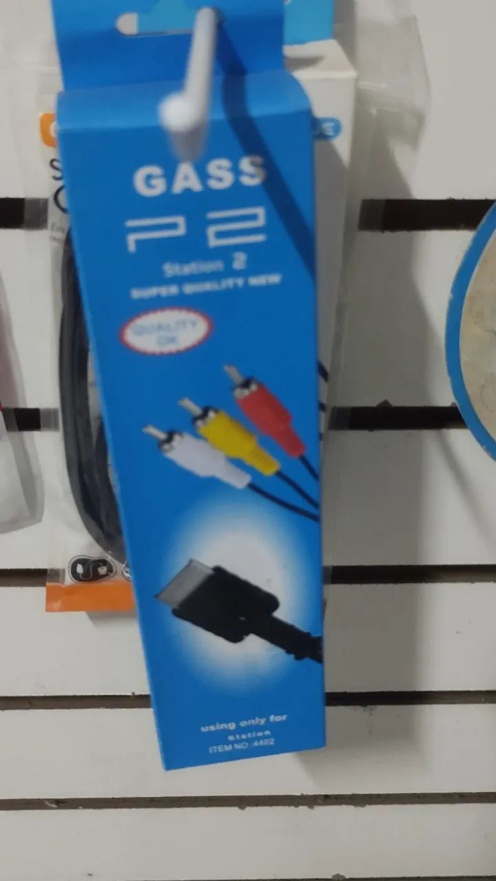 Cabo Av Ps2 - Produto Novo 
