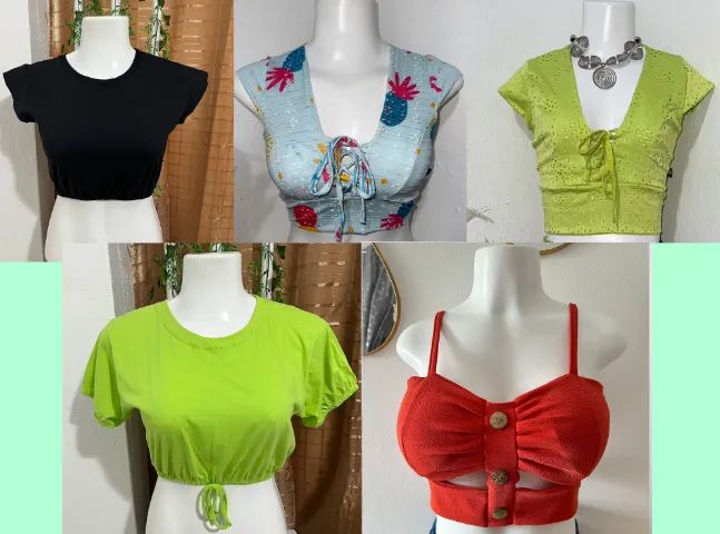 Blusas usadas sem avarias