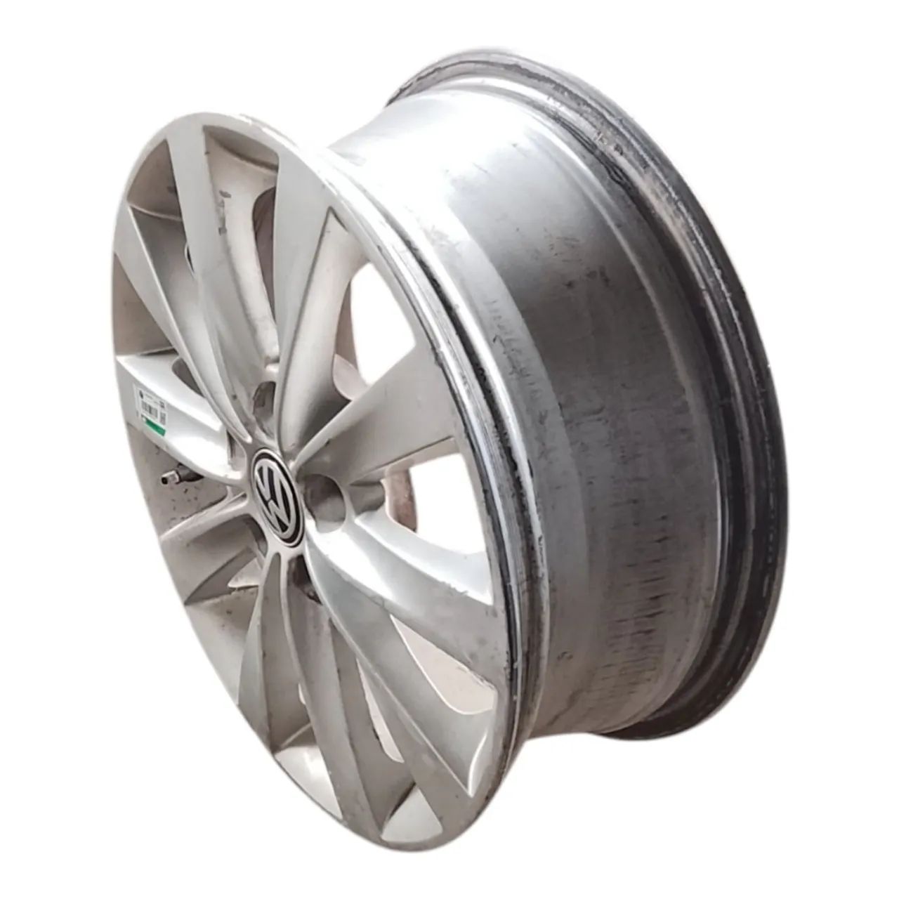 Roda Avulsa Volkswagen Space Fox Aro 15 2009 2012 Prata