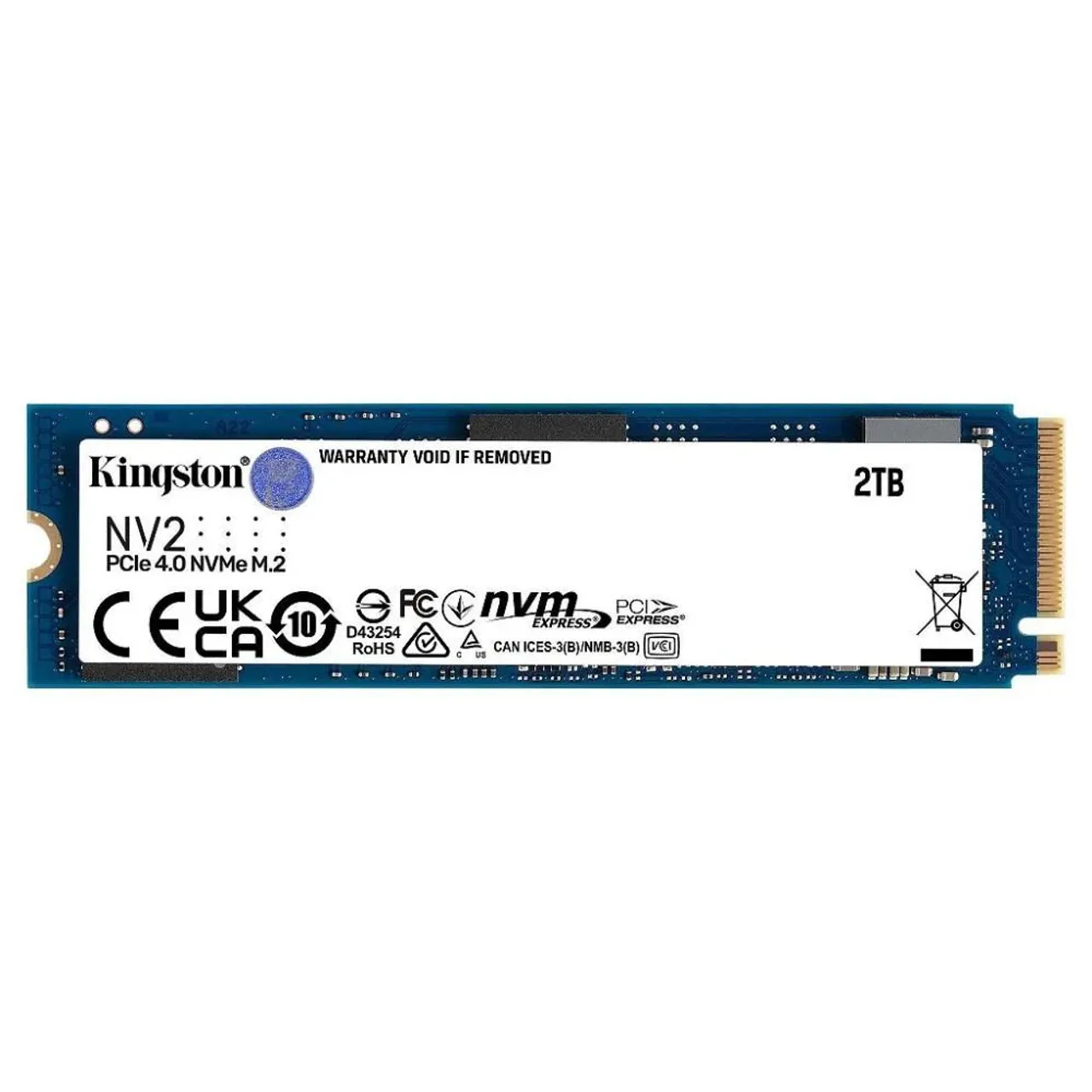 SSD Kingston NV2 2TB PCIe 4.0 NVMe M.2
